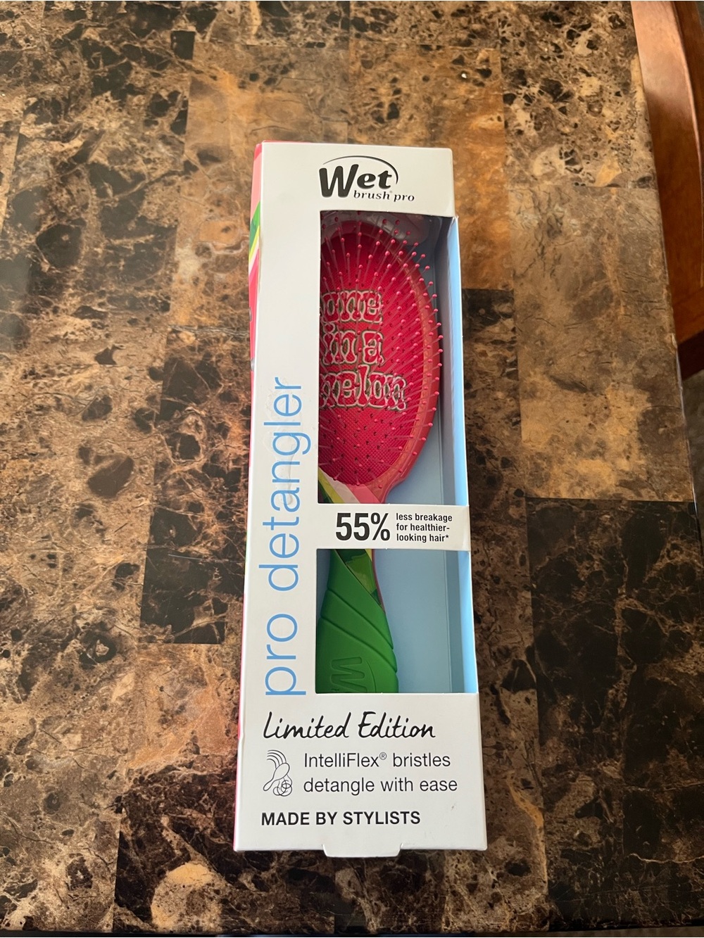 Wet Brush Pro Detangler Limited Edition - Pink & Green